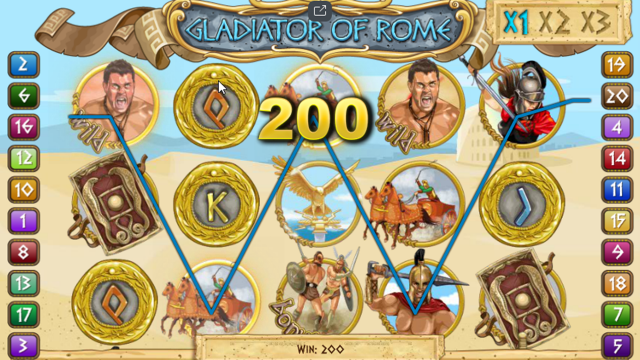 Бонусная игра Gladiators Of Rome 10
