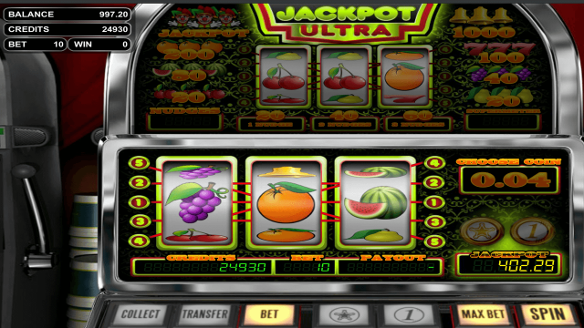 Бонусная игра Jackpot Ultra 7