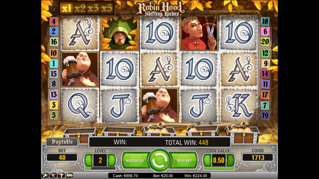 Бонусная игра Robin Hood Shifting Riches 8