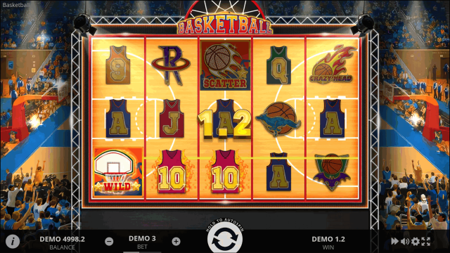 Игровой интерфейс Basketball 1