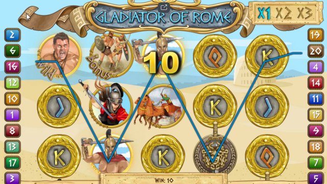Бонусная игра Gladiators Of Rome 7