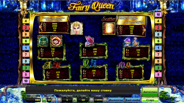 Бонусная игра Fairy Queen 6