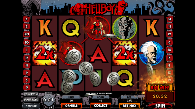 Игровой интерфейс Hellboy 10