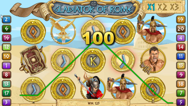 Бонусная игра Gladiators Of Rome 9