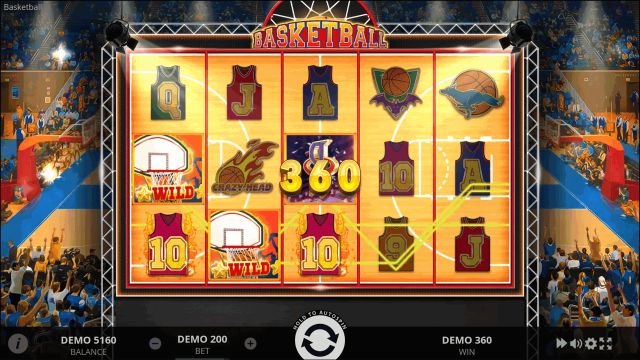 Бонусная игра Basketball 9