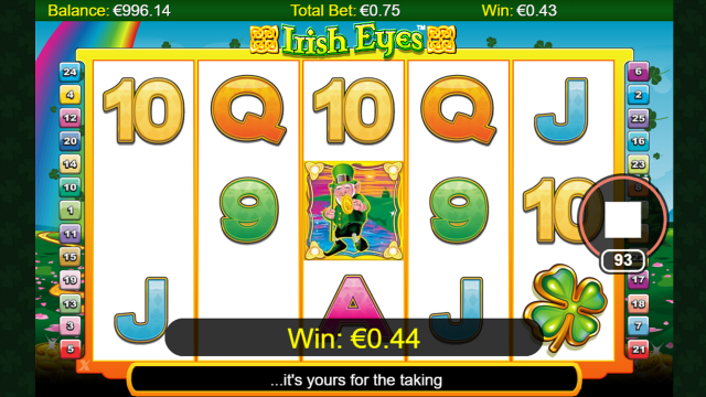 Бонусная игра Irish Eyes 5