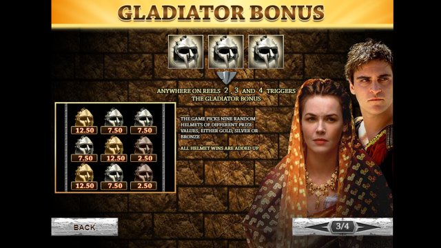 Бонусная игра Gladiator Jackpot 8