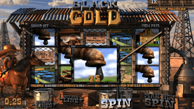 Игровой интерфейс Black Gold 7